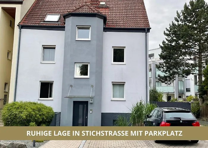 Semper Suite No1 - 2Zi Fewo 1-4 Pers, Balkon, Parkplatz, Hofgartennaehe