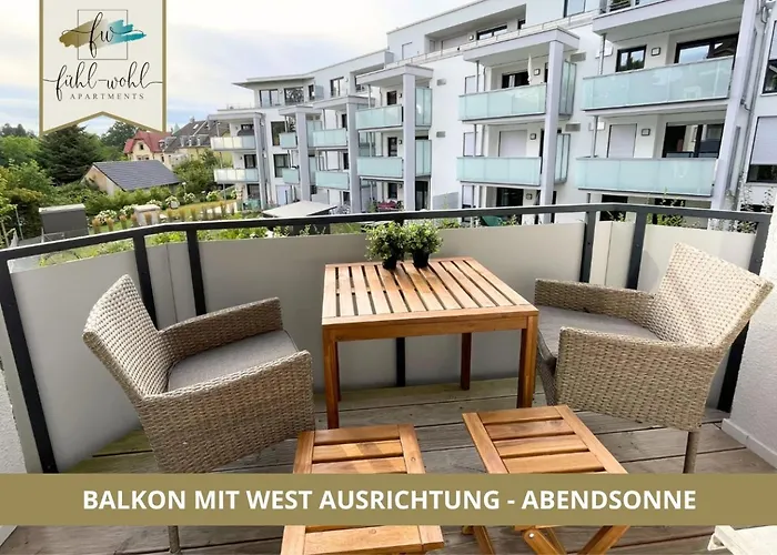 Semper Suite No1 - 2Zi Fewo 1-4 Pers, Balkon, Parkplatz, Hofgartennaehe