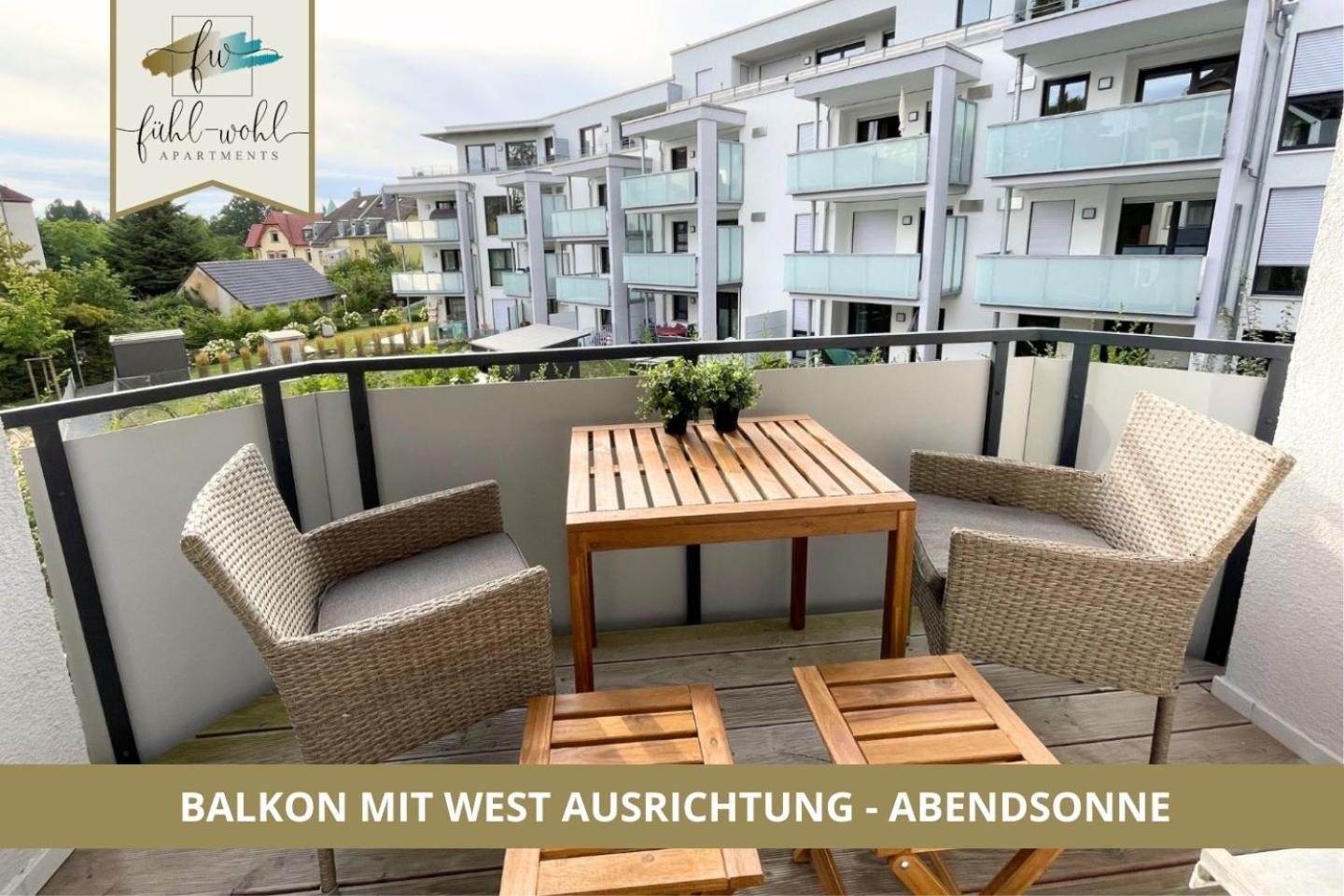 Apartment Semper No1 - 2zi 1-4 Pers, Balkon, Parkplatz, Hofgartennaehe *
